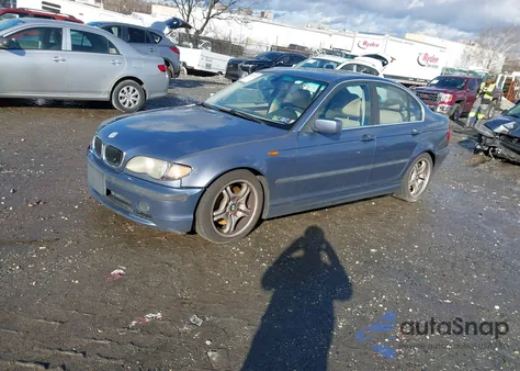 2002 BMW 330I из США, поврежденный, VIN WBAEV534X2KM16662